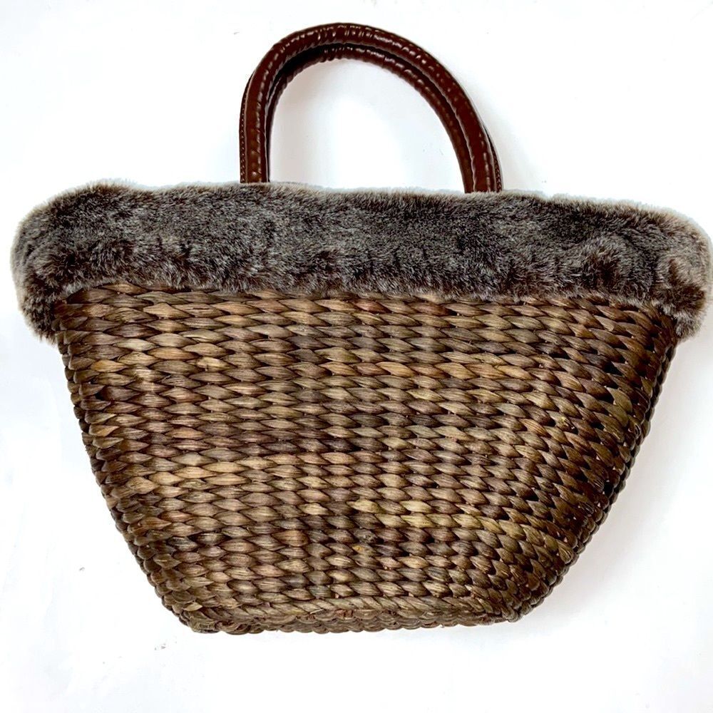 Bath & Body Works Woven Women Bag  And Basket